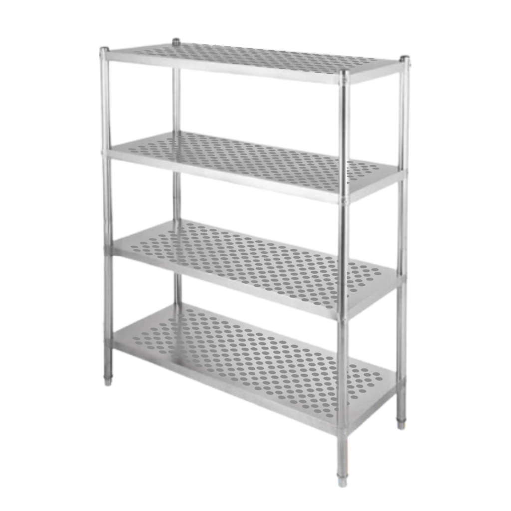 Punch Rack 4 Tiers - Hutama Karya Abadi | Kitchen Equipment Stainless Steel