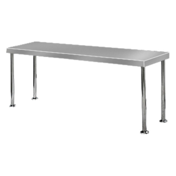 Single Over Shelf HKAOS - Stainless Steel Profesional oleh CV. Hutama Karya Abadi Single Over Shelf HKAOS CV. Hutama Karya Abadi, stainless steel 201/304, 1 rak solid, pipe 1,2mm, ideal untuk dapur profesional, restoran, hotel, catering
