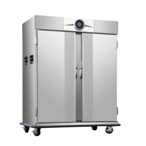 Smart Control Banquet Warmer HKA-YHO-DBW-4 oleh CV. Hutama Karya Abadi Smart Control Banquet Warmer HKA-YHO-DBW-4 CV. Hutama Karya Abadi, stainless steel, kaki roda, temperature control 30-85°C, balanced space temperature, ideal untuk restoran, hotel, catering