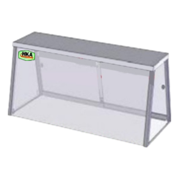 Sneeze Guard HKASGD oleh CV. Hutama Karya Abadi Sneeze Guard HKASGD CV. Hutama Karya Abadi, stainless steel 201/304, adjustable feet, ideal untuk restoran, hotel, catering