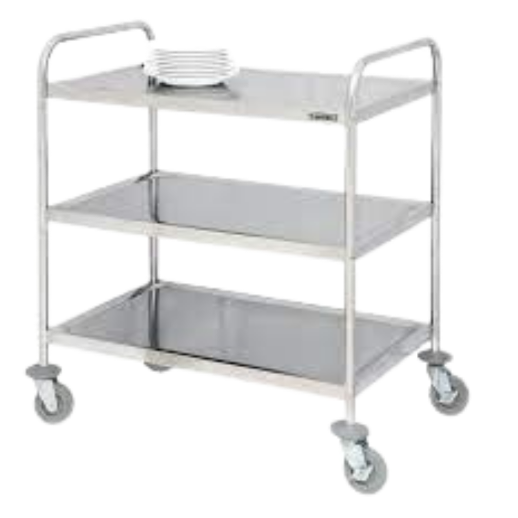 Stack Service Trolley S/S Service Trolley - Hutama Karya Abadi | Kitchen Equipment Stainless ...
