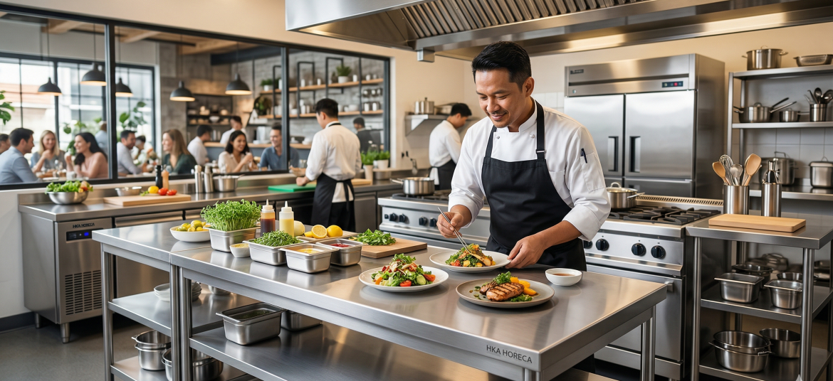Rahasia Sukses Bisnis Kuliner: Mengapa Stainless Steel Adalah Standar Wajib yang Tak Tergantikan?